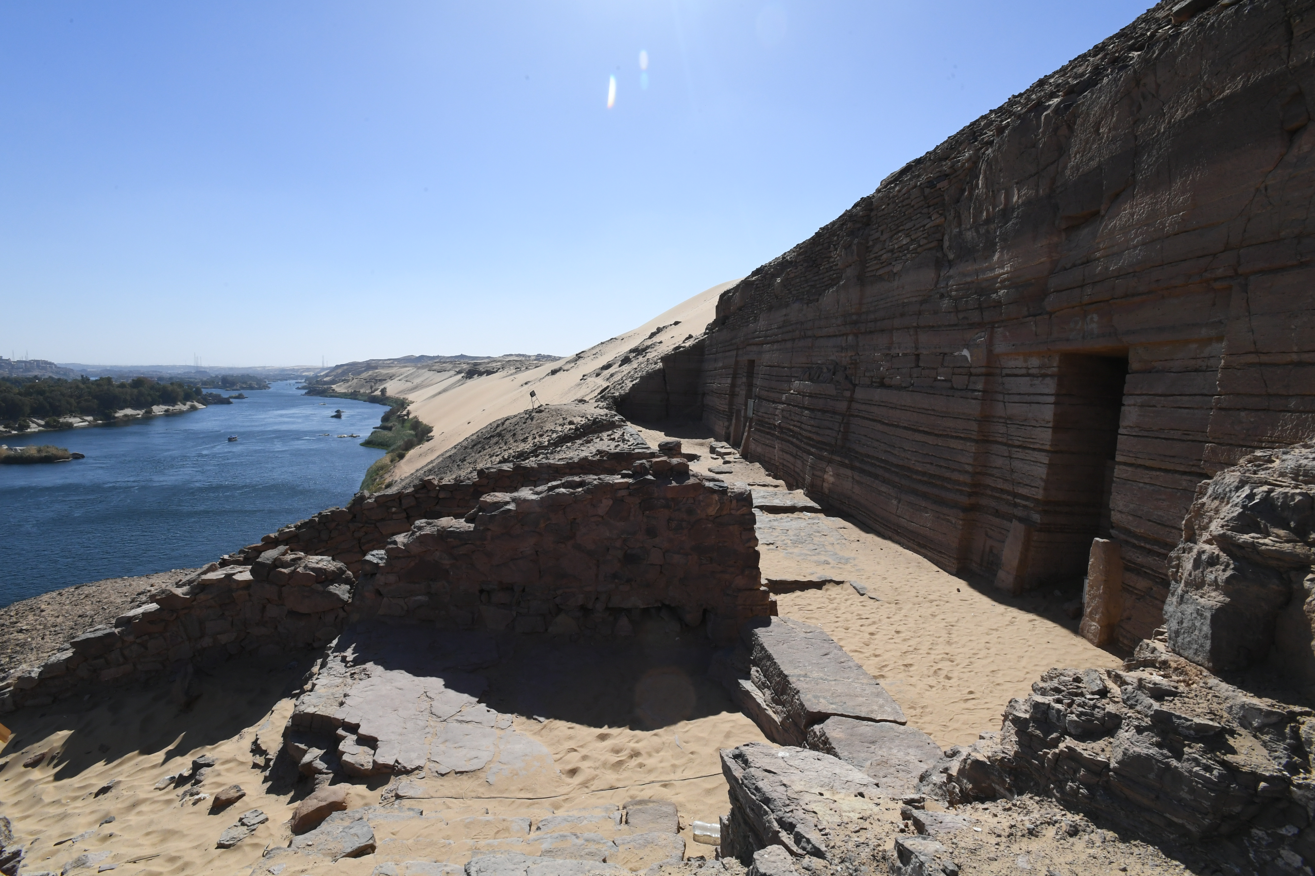 Gr&auml;ber von Qubbet el-Hawa, Assuan