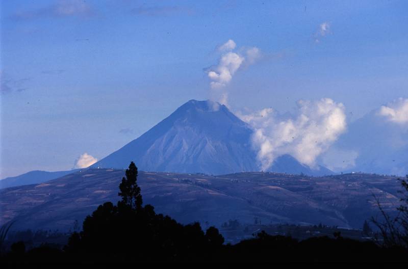 Vulkan Tungurahua, 09/2005