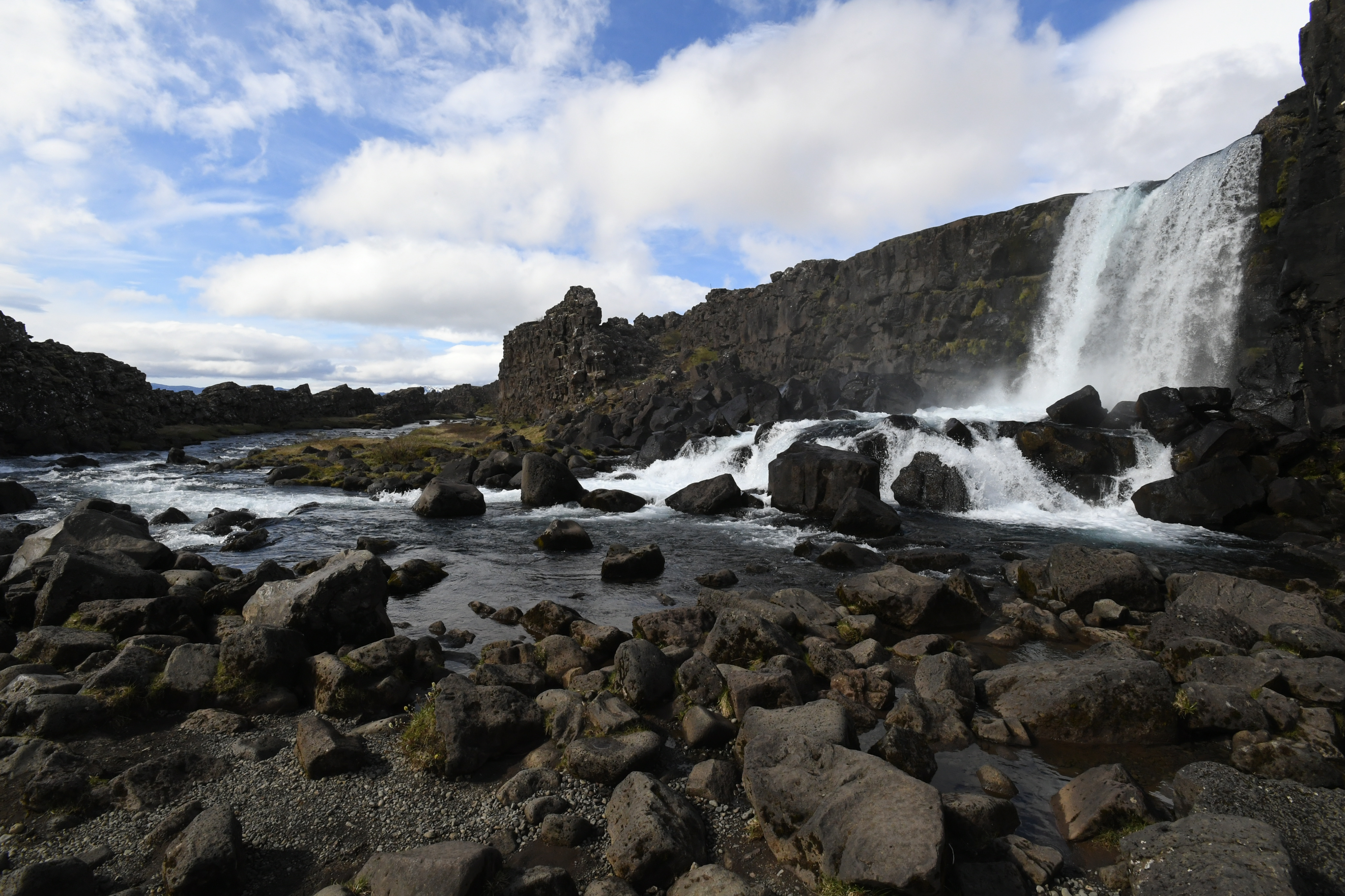 Oxararfoss, Thingvellir