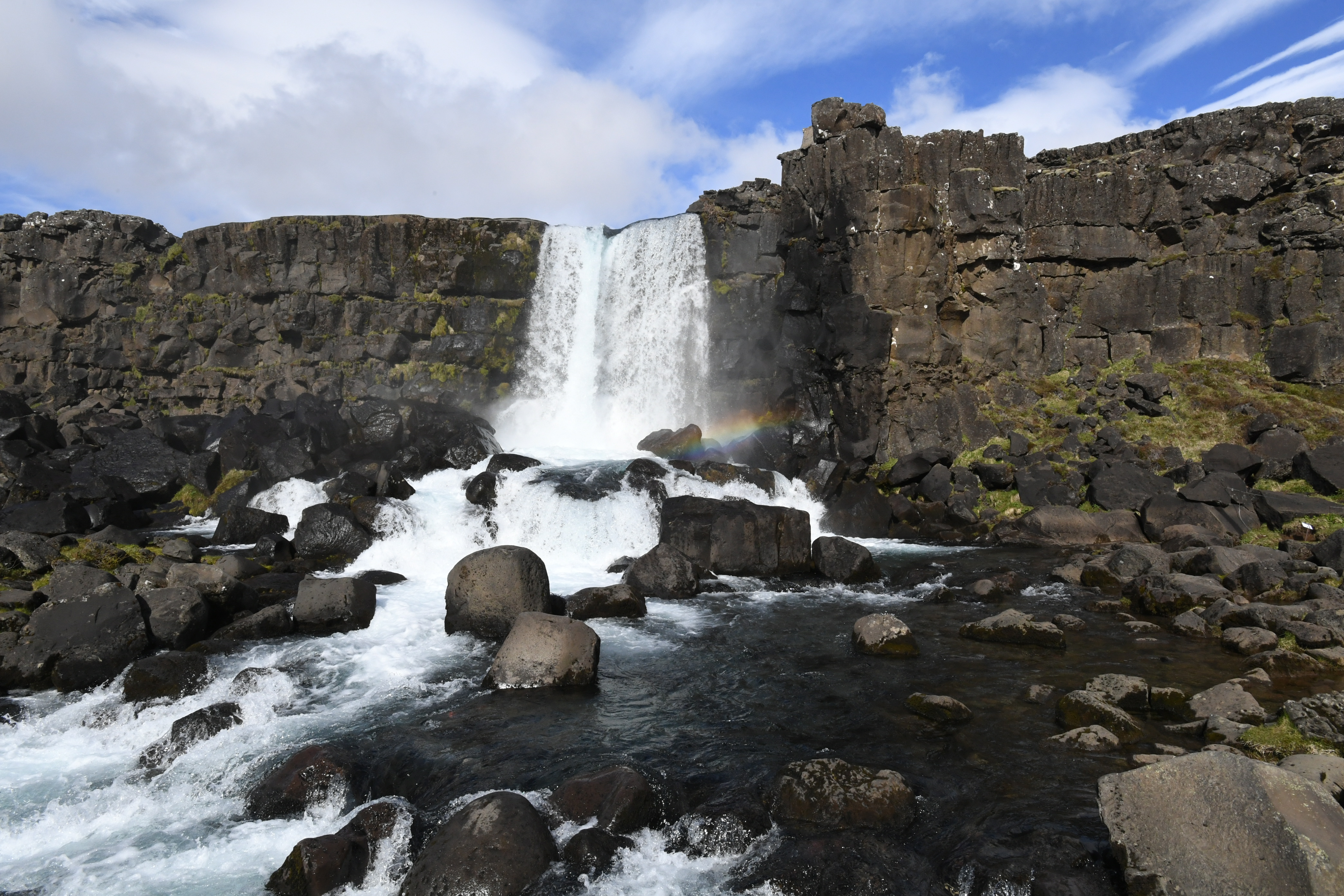 Oxararfoss, Thingvellir
