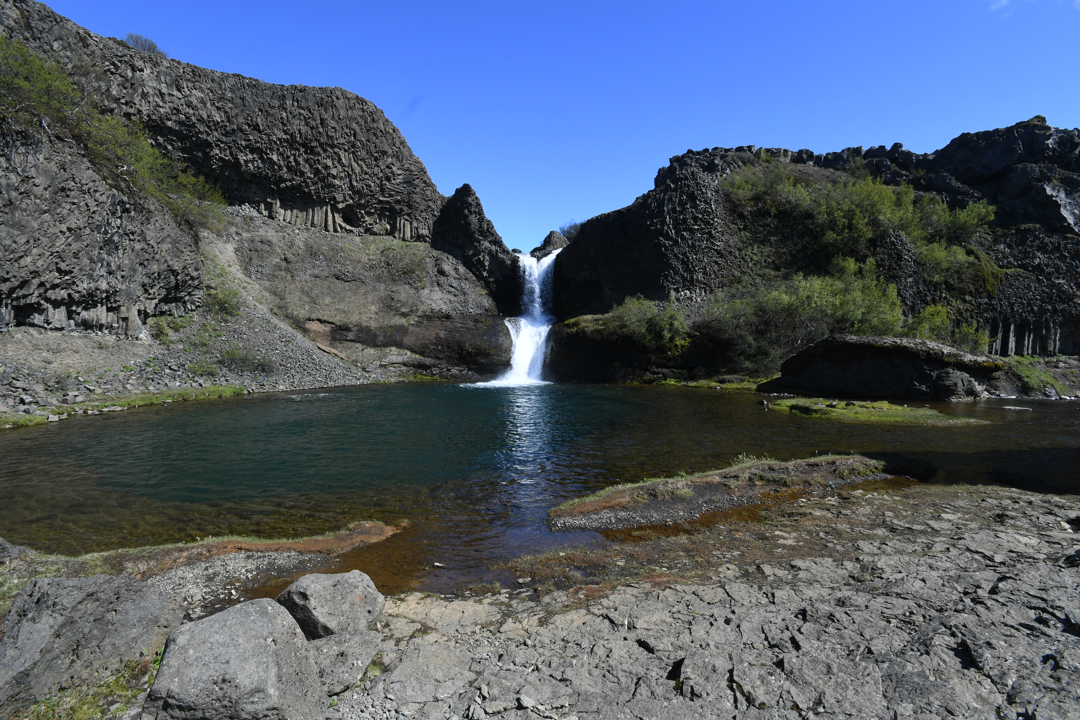 Gjárfoss, Gjain