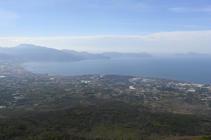 Amalfi K&uuml;ste, Blick vom Vesuv