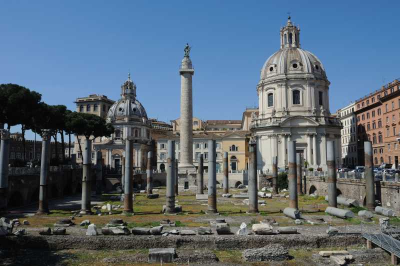 Santa Maria di Loreto - Trajans Foren, 04.2011