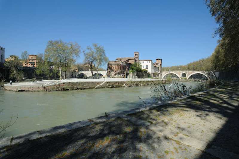 Ponte Fabricio - Tiber Insel, 04.2011