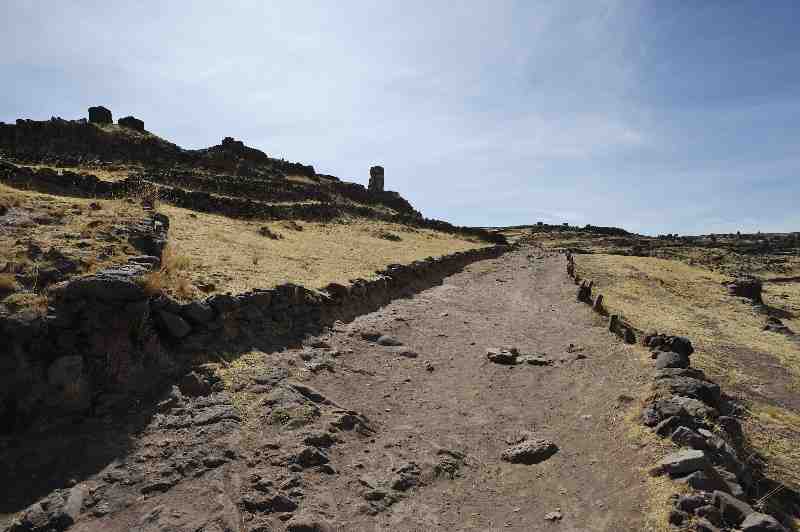 Grabt&uuml;rme von Sillustani, Peru, 09./10.2008
