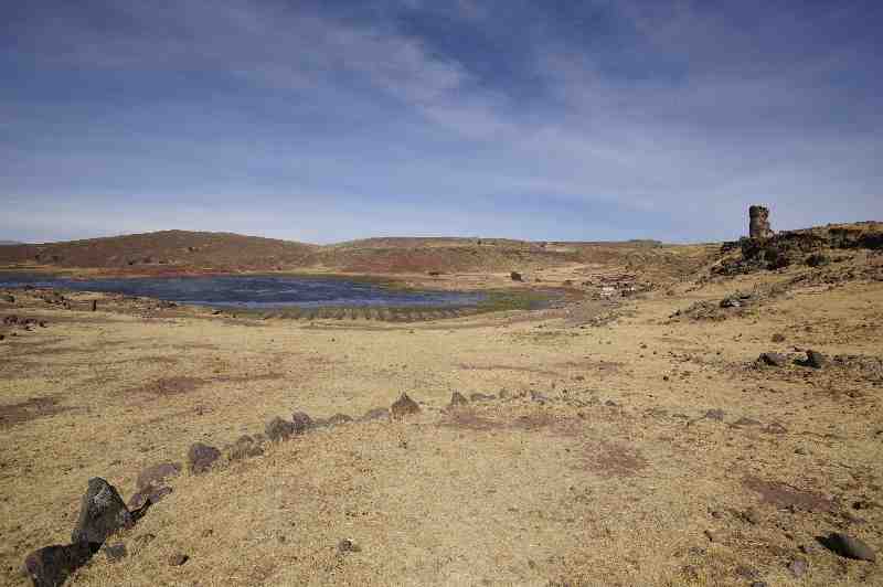 Grabt&uuml;rme von Sillustani, Peru, 09./10.2008
