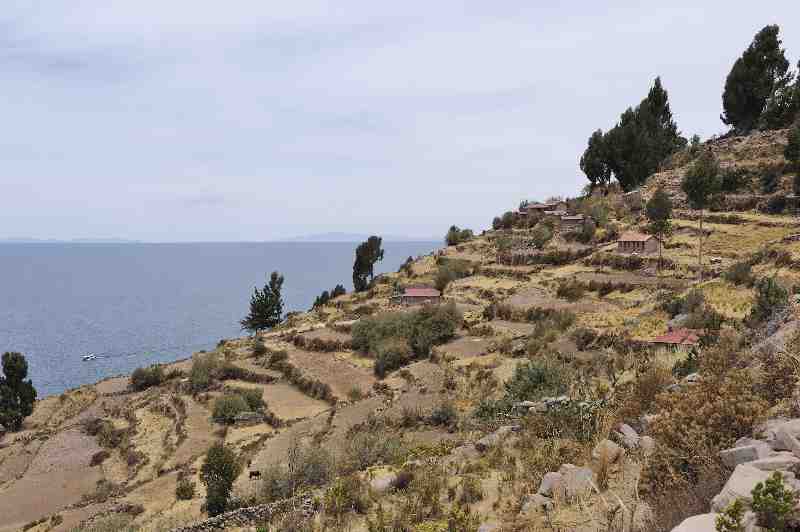 Insel Taquile, Titicacasee, Peru, 09./10.2008