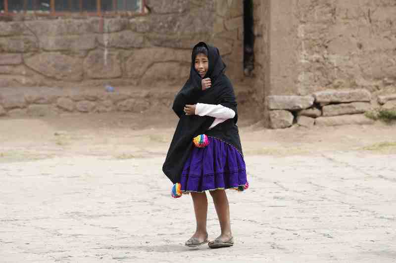 Insel Taquile, Titicacasee, Peru, 09./10.2008