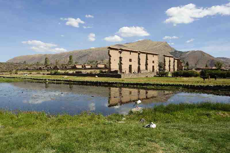Raqchi, Wiracocha Ruinen, Peru, 09./10.2008