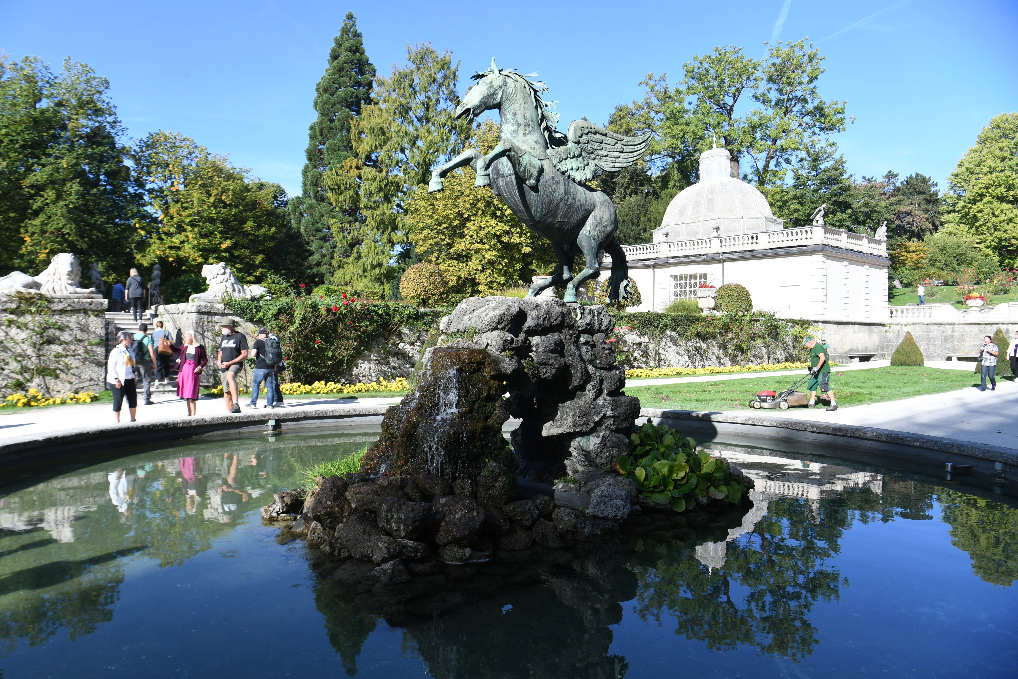 Pegasusbrunnen - Mirabellgarten, Salzburg