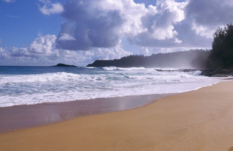 Kaua�i, Kauapea Secret Beach, 10/2004