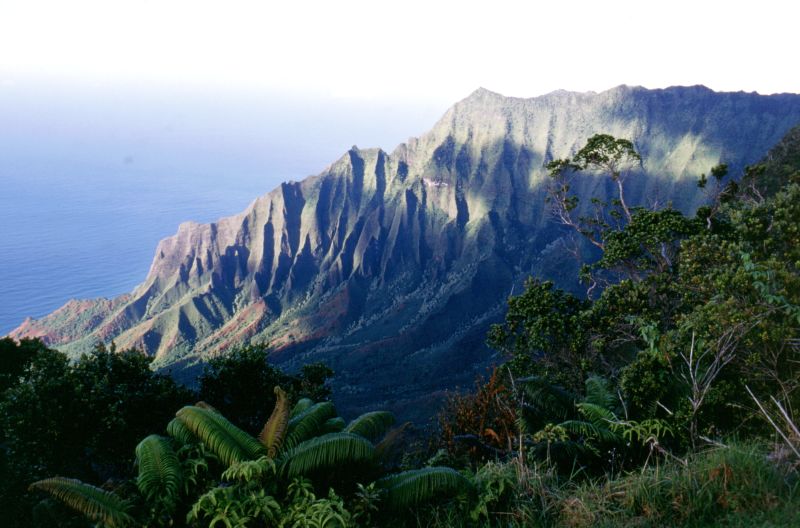 Kaua�i, Waimea Canyon S.P., Puu O Kila Lookout, 10/2004