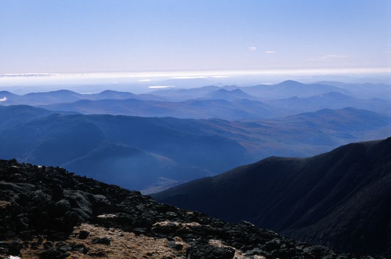 Blick vom Mount Washington, 10/2007