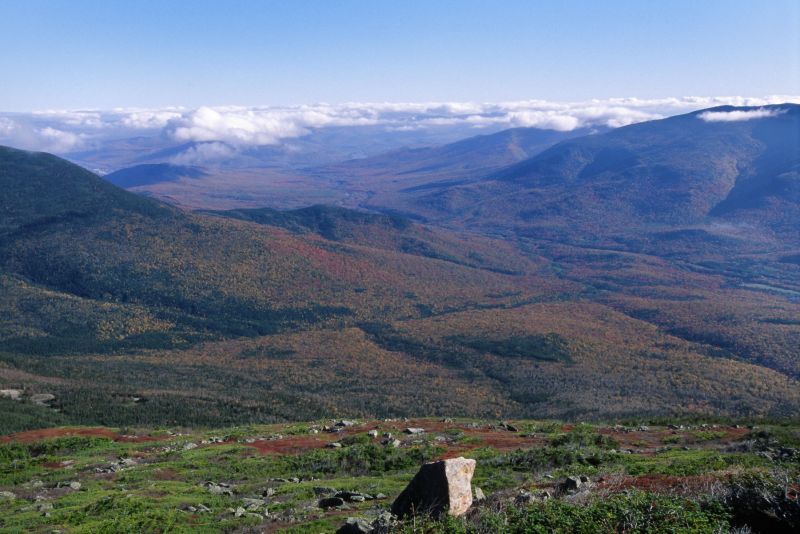 Blick vom Mount Washington, 10/2007