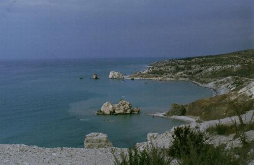 P�tra tou Rom�ou, Aphroditenfelsen 07/1989